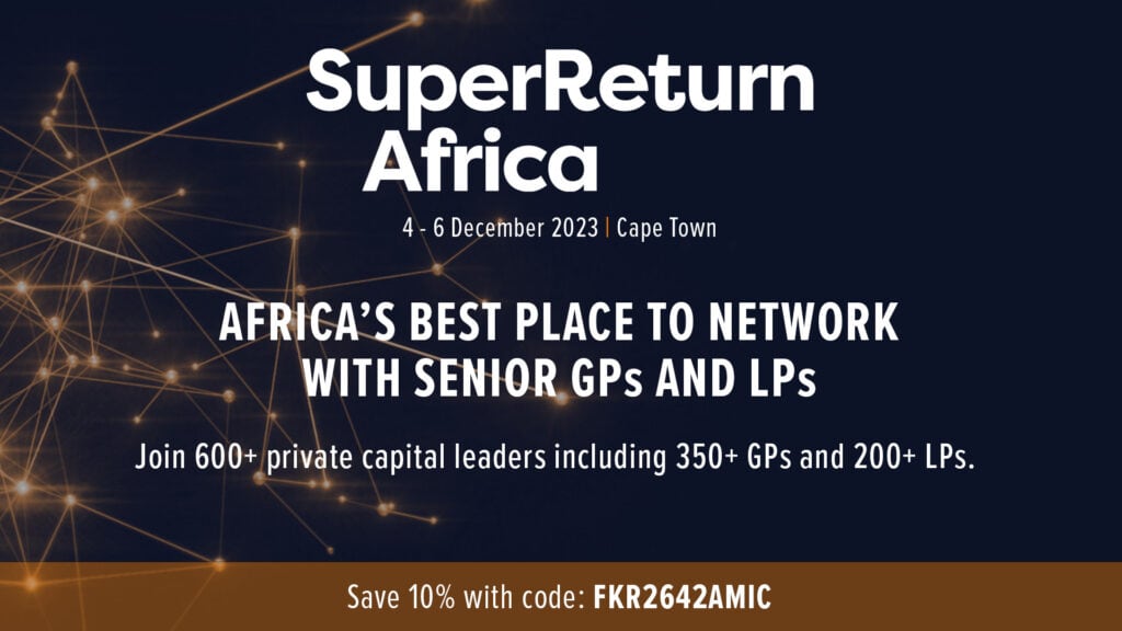 SuperReturn Africa x AMIC Flyer